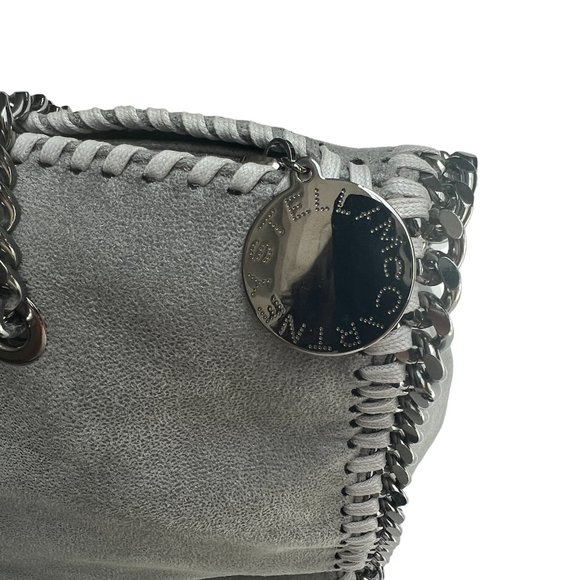 Stella McCartney Grey Vegan Suede Tote - Picture 8 of 11